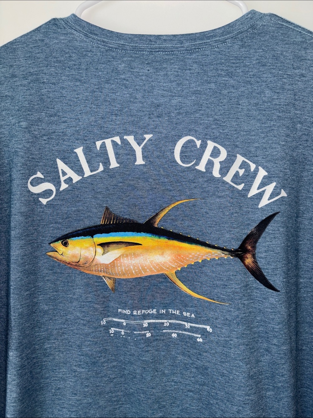 Salty Crew premium technical tee long sleeve shirt UPF 40+ XL